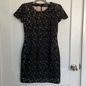 French connection lace shift dress